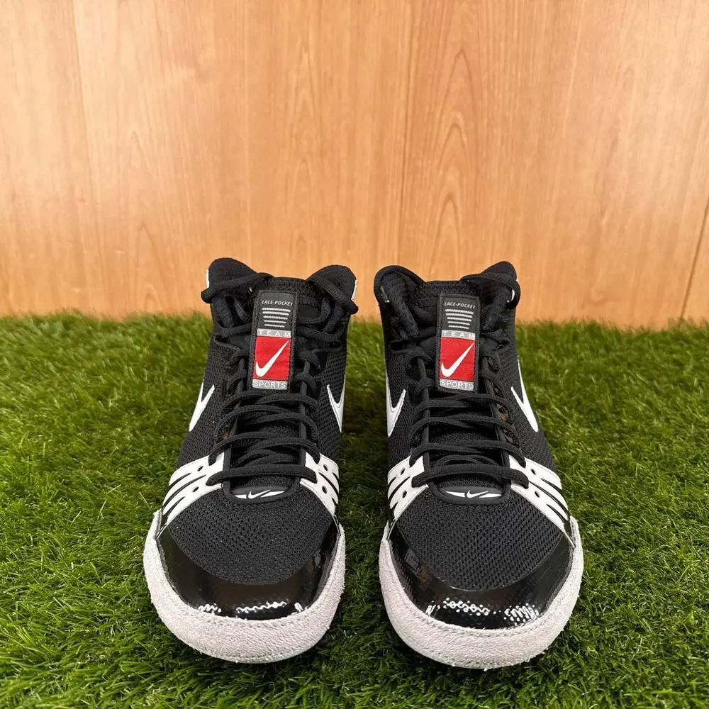 Nike Freek Black White Wrestling Shoes 316403-011 Men's Size 8.5